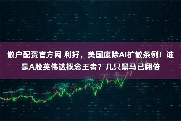 散户配资官方网 利好，美国废除AI扩散条例！谁是A股英伟达概念王者？几只黑马已翻倍